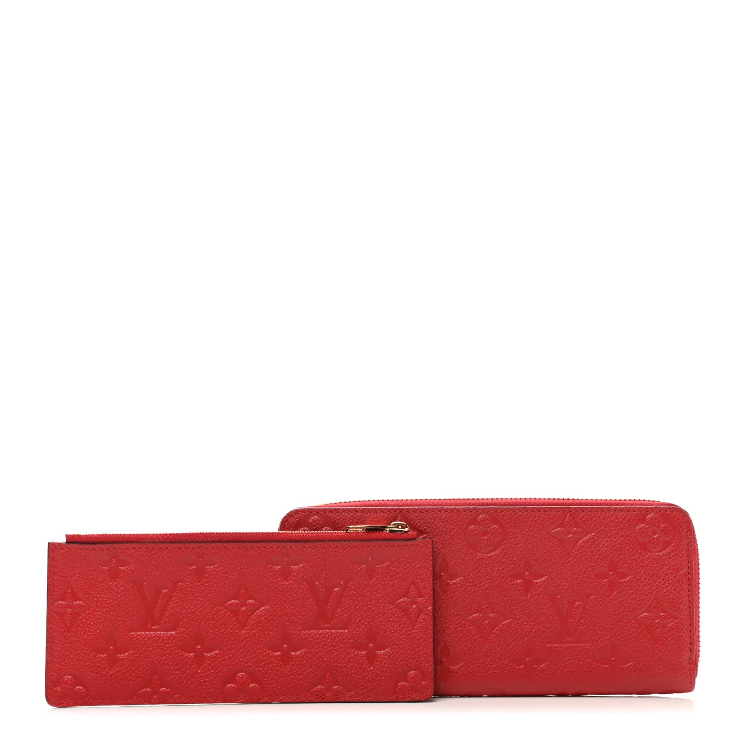 Louis Vuitton Empreinte Clemence Wallet Cherry 3 of 8