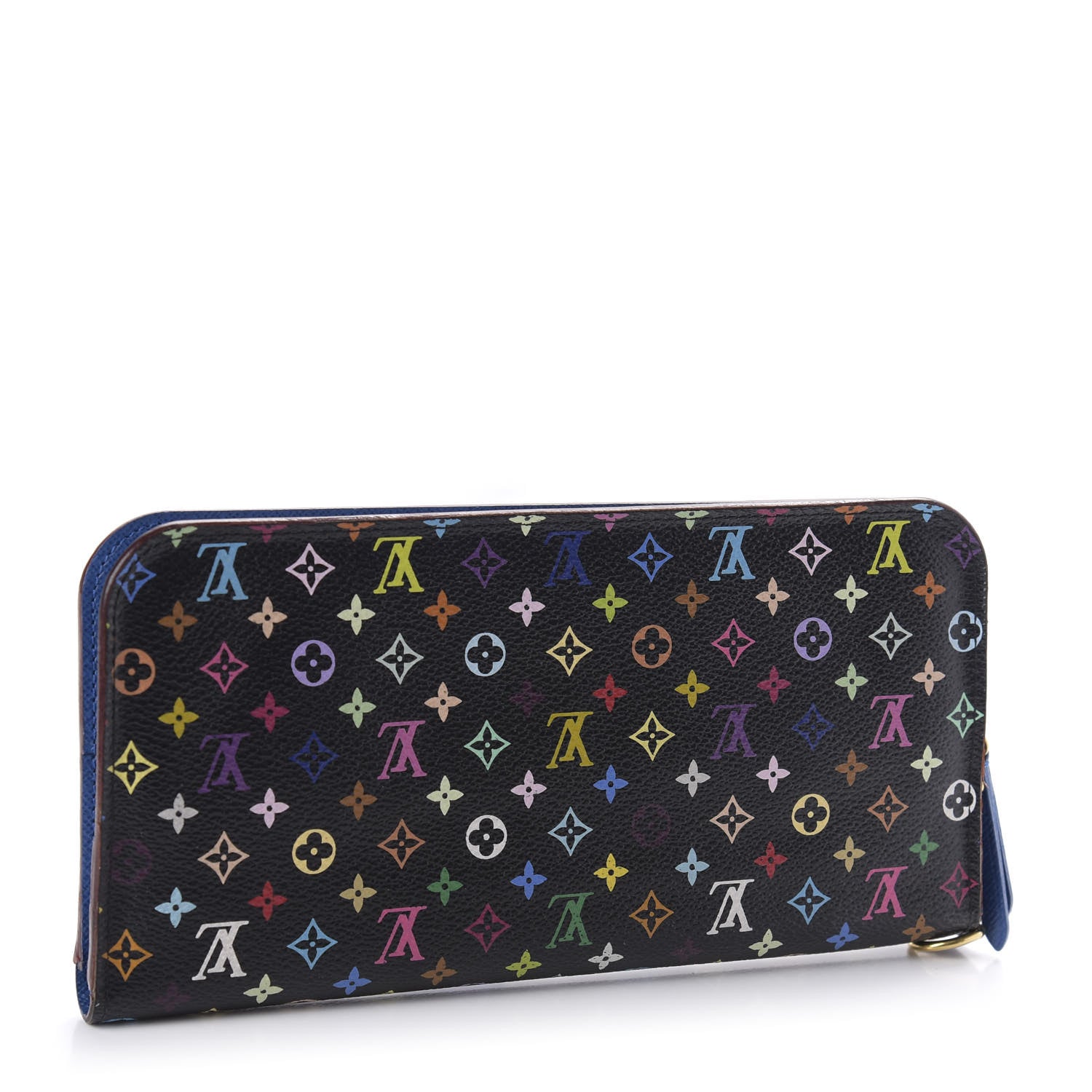 Louis Vuitton Monogram Multicolor Insolite Wallet Black Bleuet 3 of 9