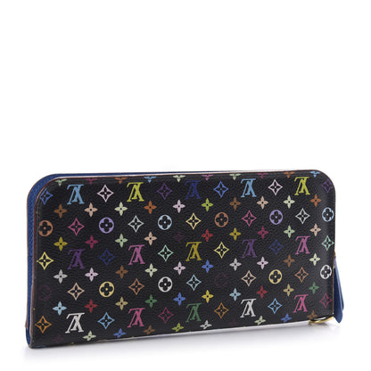 Louis Vuitton Monogram Multicolor Insolite Wallet Black Bleuet 3 of 9