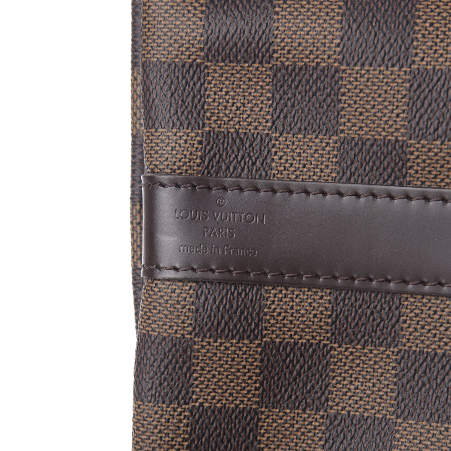 Louis Vuitton Damier Ebene Keepall Bandouliere 55 5 of 10