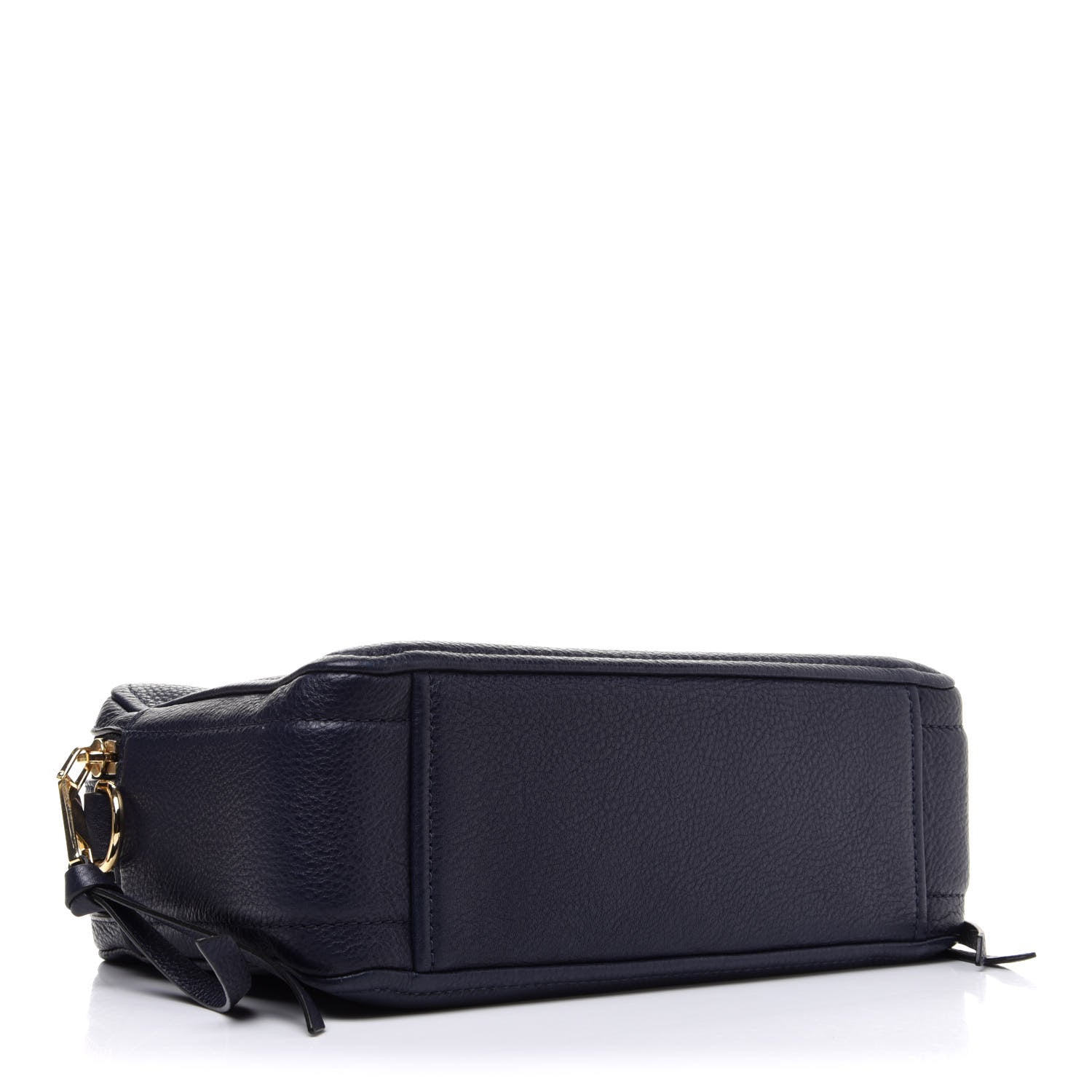 Marc Jacobs Supple Natural Grain Calfskin The Softshot 27 Bag Navy 3 of 12