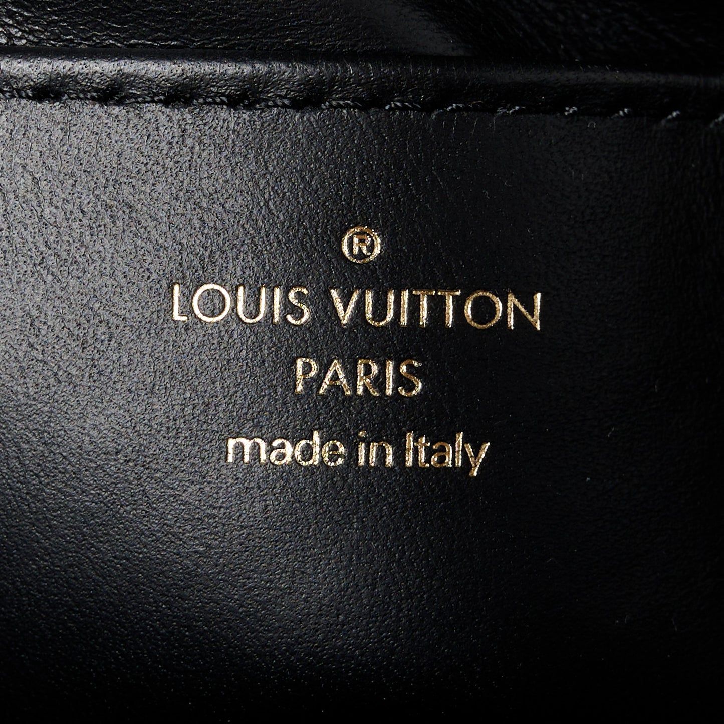Lambskin Malletage Top Handle GO-14 MM Black