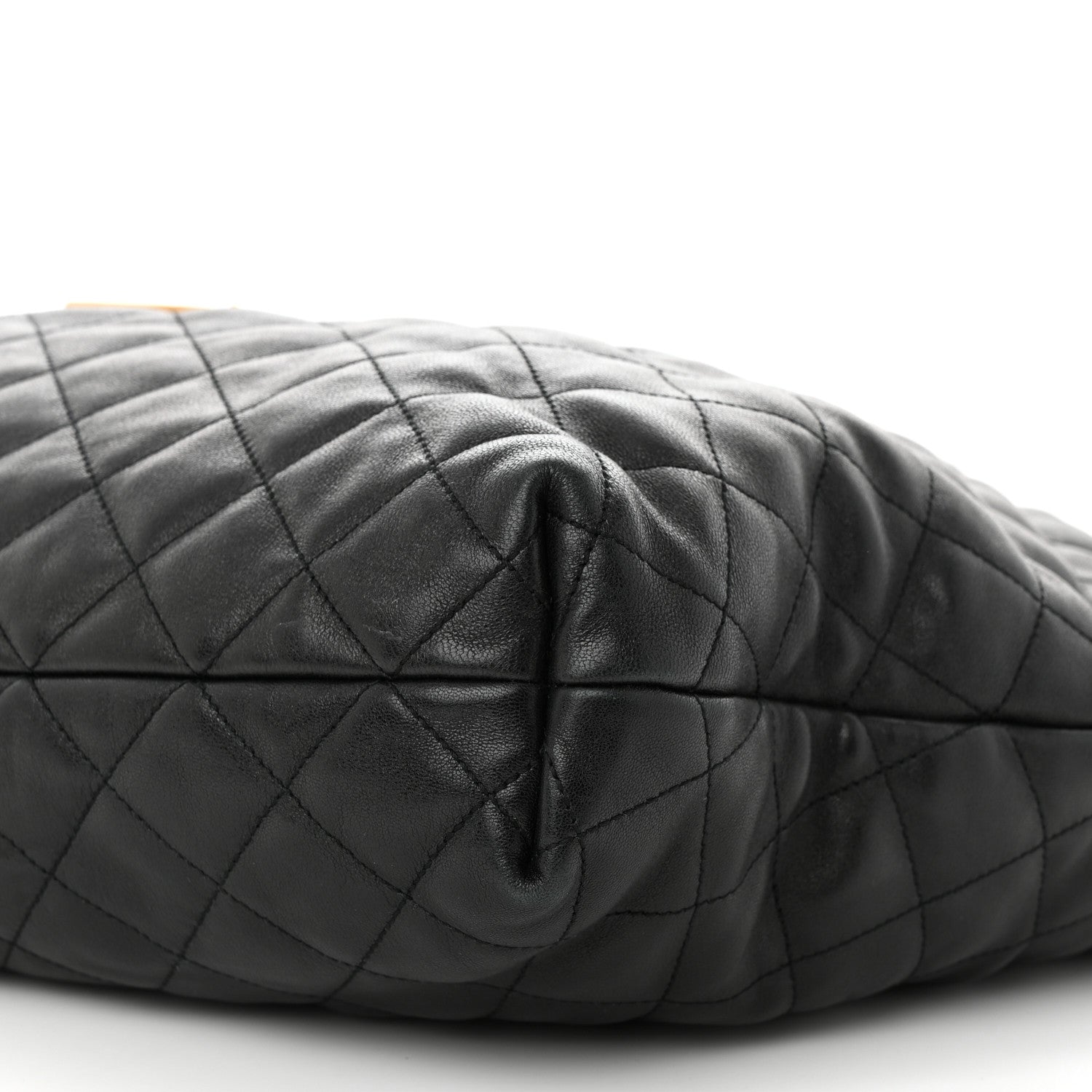 Saint Laurent Lambskin Quilted Maxi Icare Shopping Tote Black 11 of 12