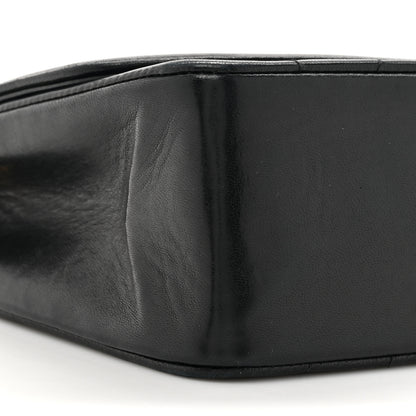 Chanel Lambskin Quilted Medium Single Flap Black 11 of 14