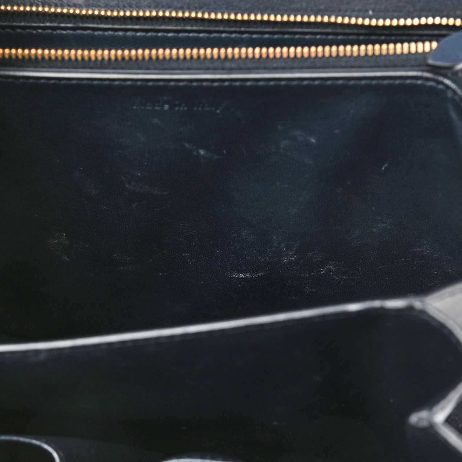 Celine Box Calfskin Medium Classic Box Flap Bag Navy 11 of 11
