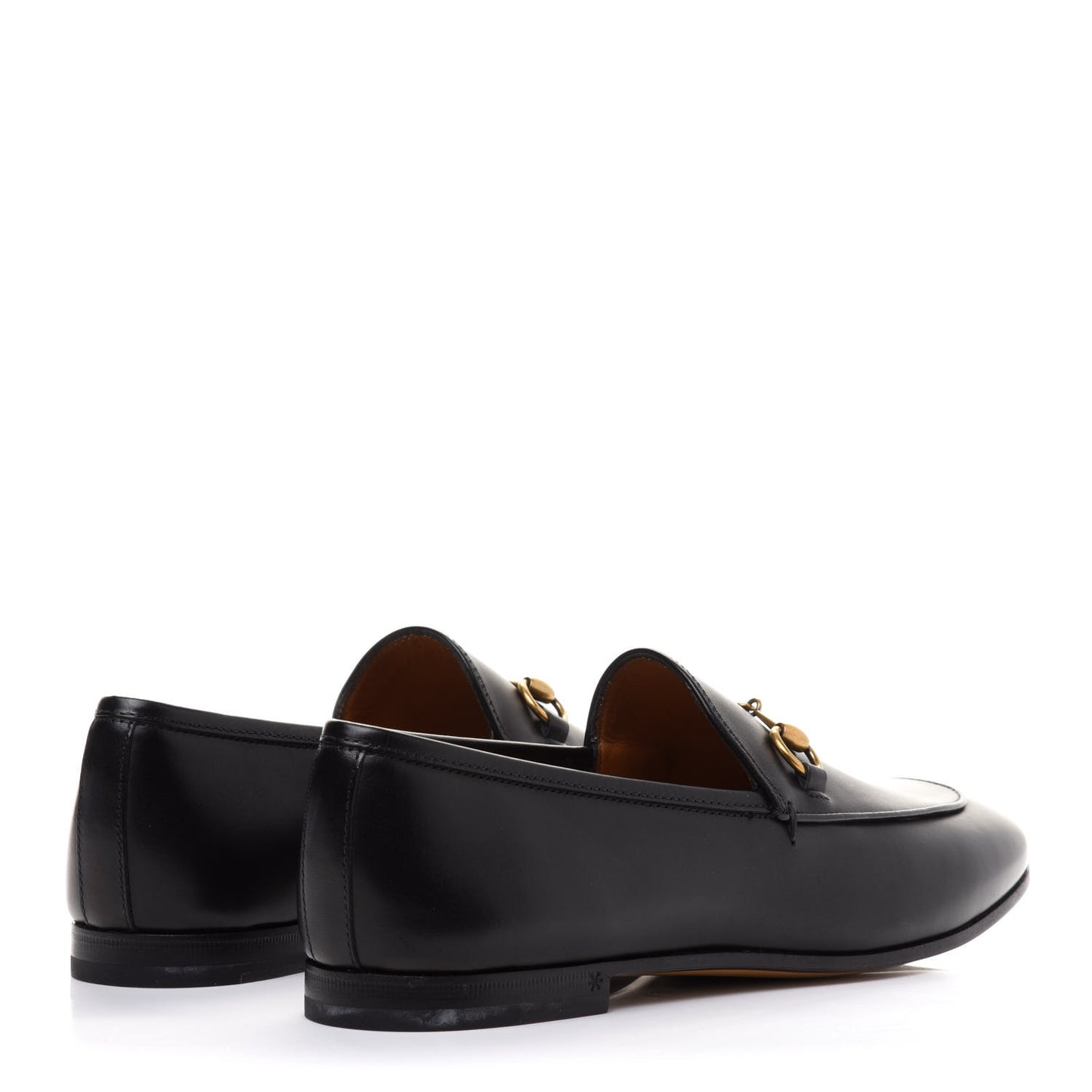 Calfskin Womens Jordaan Loafers 38.5 Black