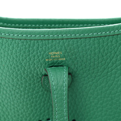 Hermes Taurillon Clemence Evelyne TPM Vert Vertigo 6 of 11