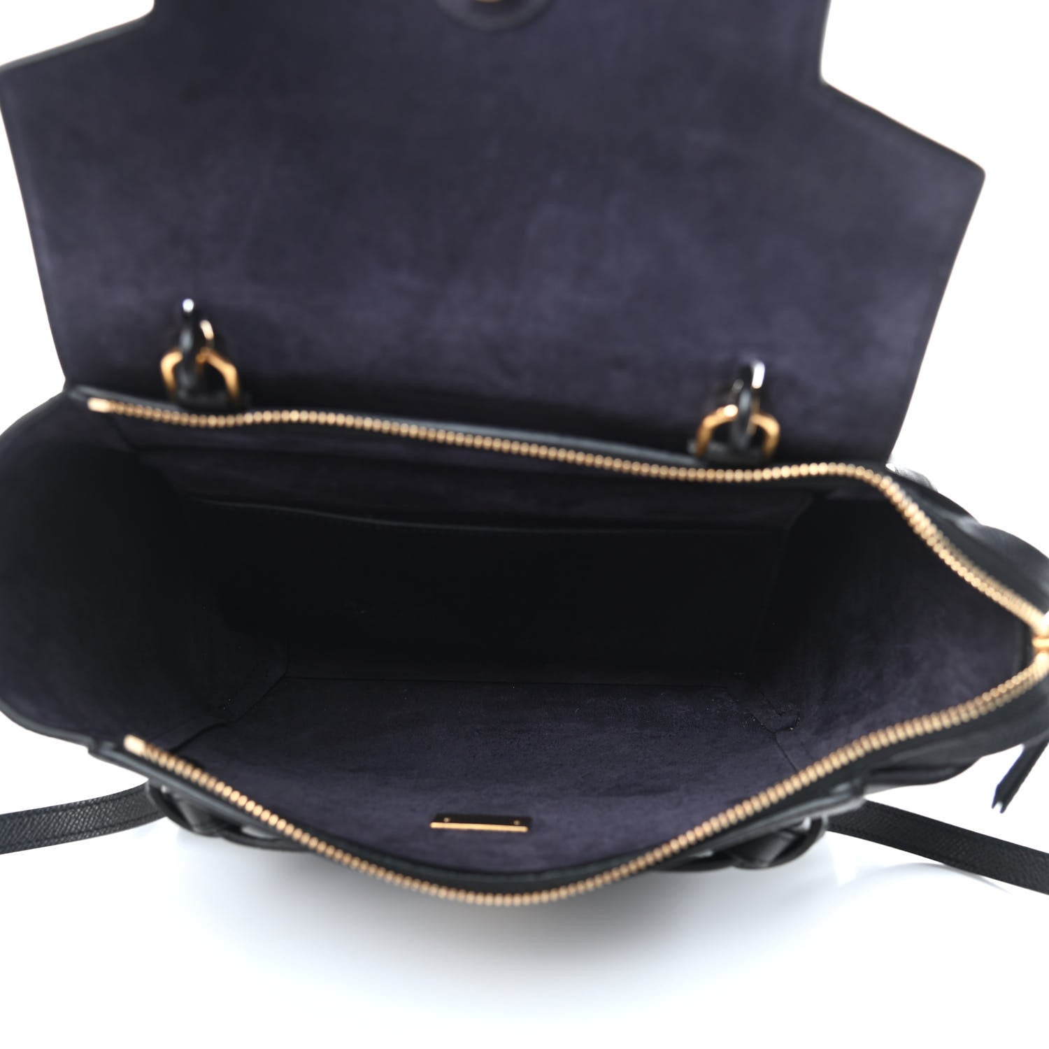 Celine Grained Calfskin Micro Belt Bag Black 5 of 9