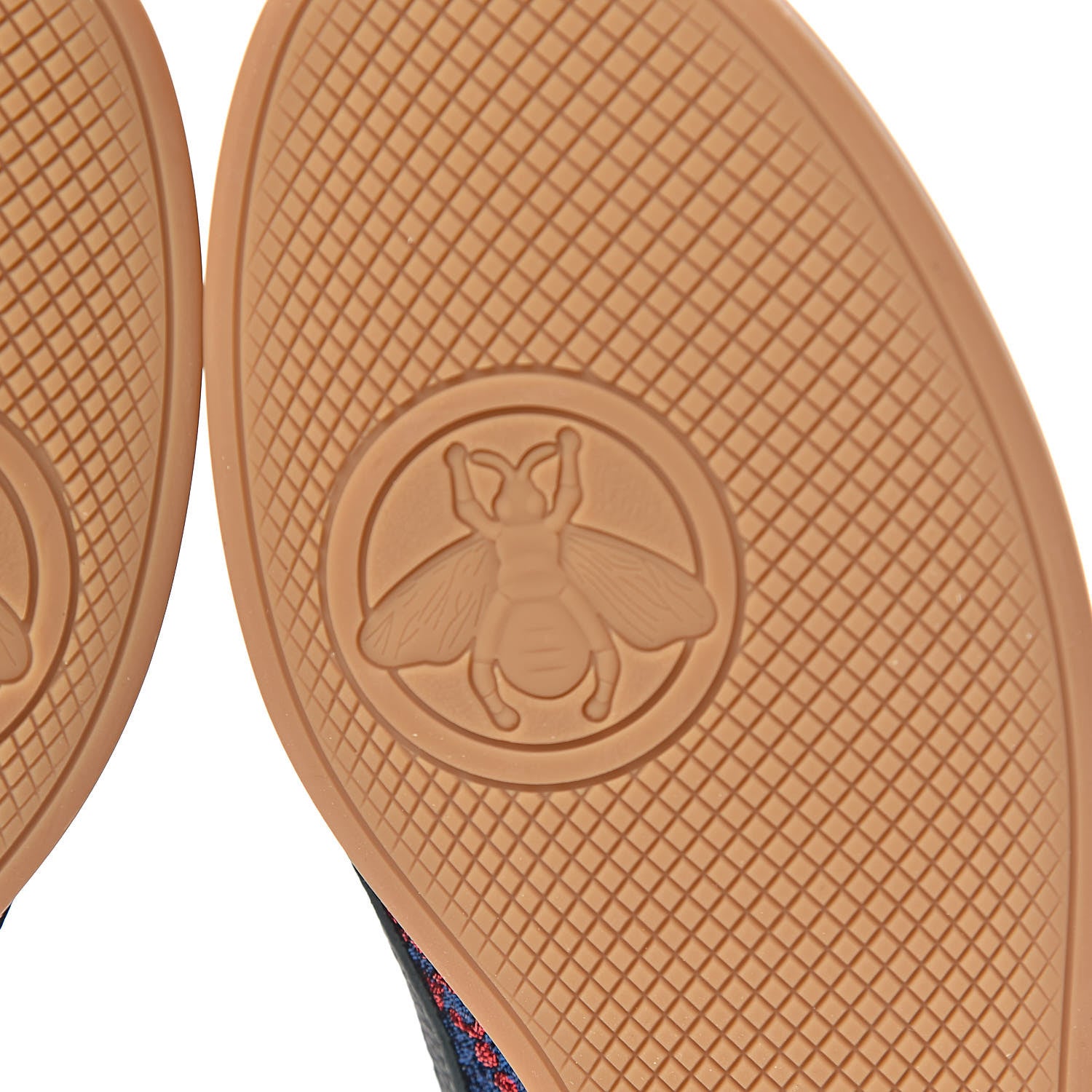 Gucci Lurex Calfskin Web GG Monogram Womens Falacer Sneakers 36.5 Iridescent Blue Iridescent Red Silver 10 of 12