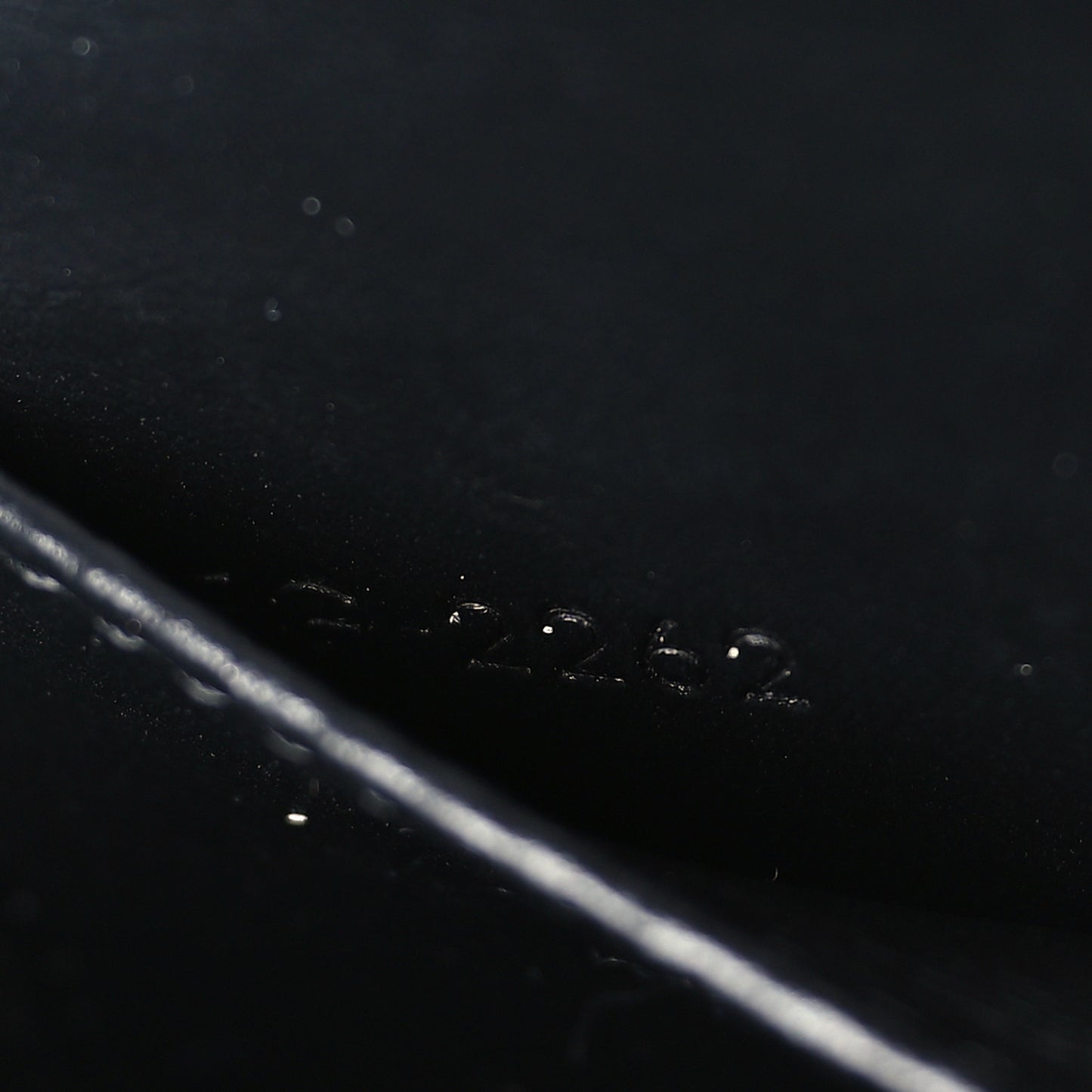 Shiny Calfskin Mini Triomphe Black