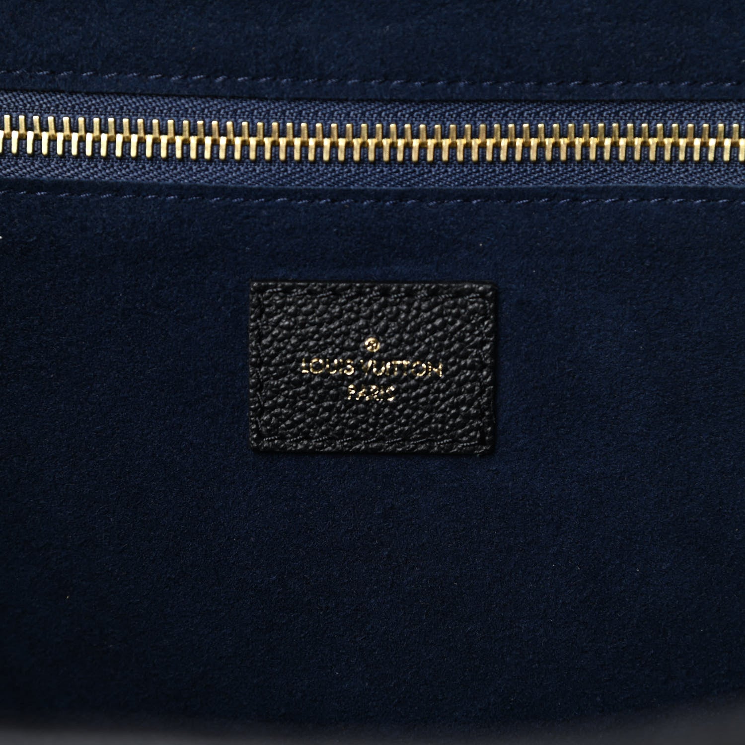 Louis Vuitton Empreinte Monogram Giant Neverfull MM Black 7 of 11