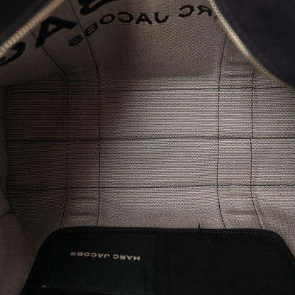 Marc Jacobs Jacquard Large The Traveler Tote Bag Black 5 of 12