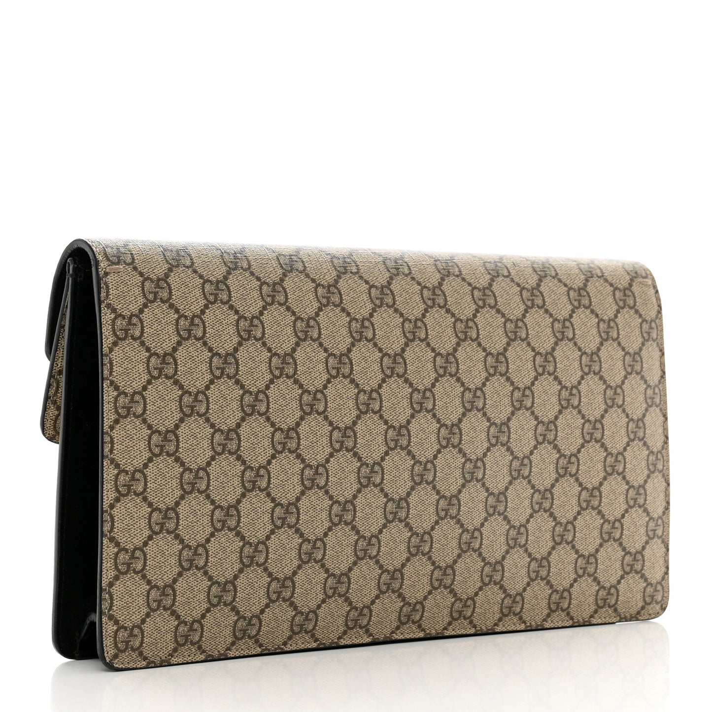 GG Supreme Monogram Dionysus Clutch Black