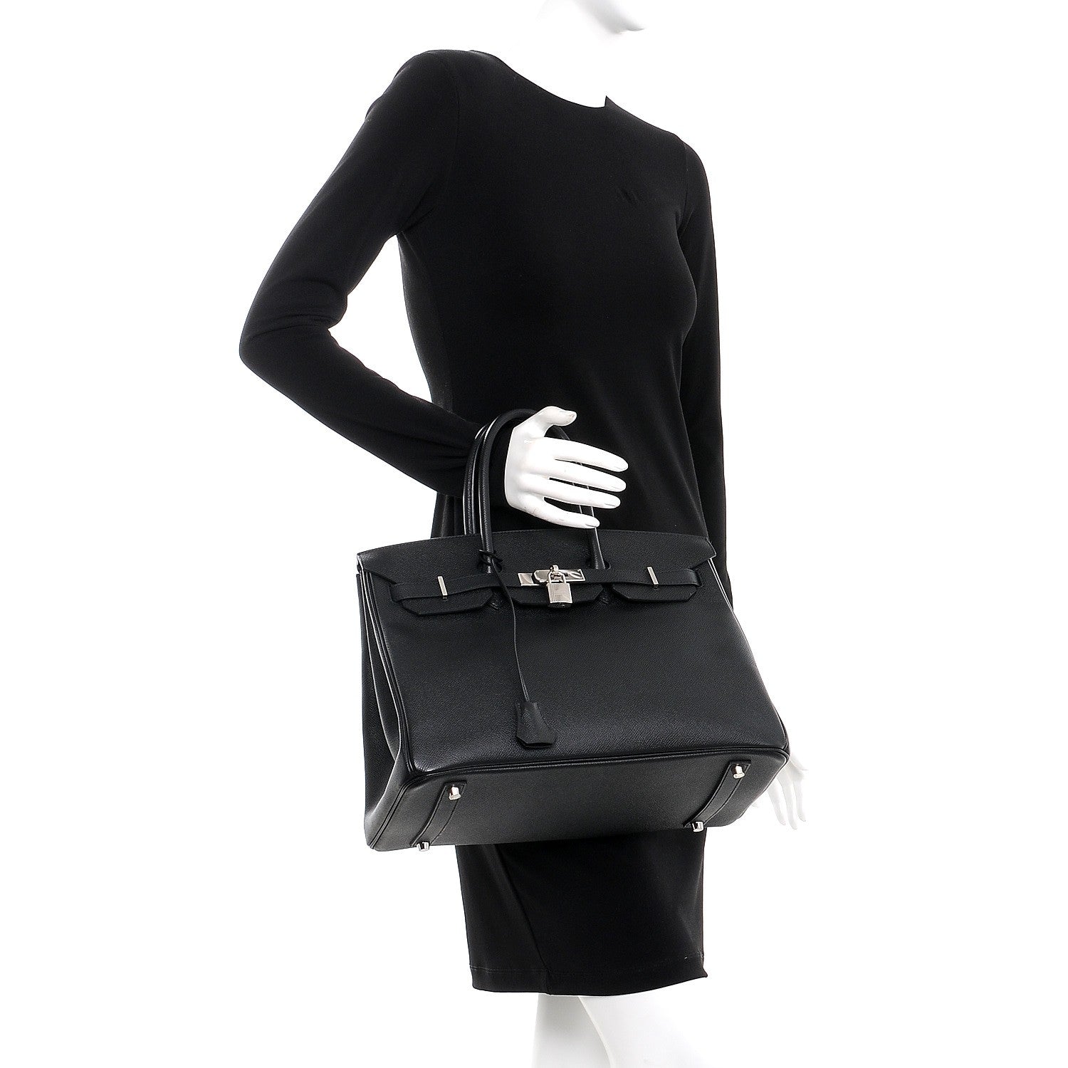 Hermes Epsom Birkin 35 Black 2 of 37