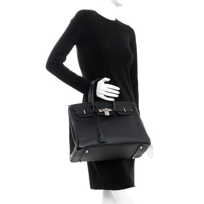 Hermes Epsom Birkin 35 Black 2 of 37