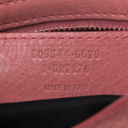 Balenciaga Agneau Giant 12 Silver Hardware Mini City Rose Bombon Raspberry 7 of 12