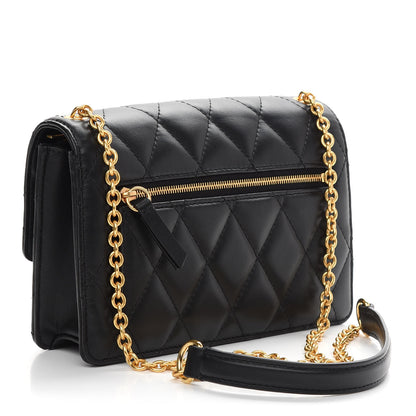 Mulberry Small Quilted Calfskin Small Darley Black 3 of 8