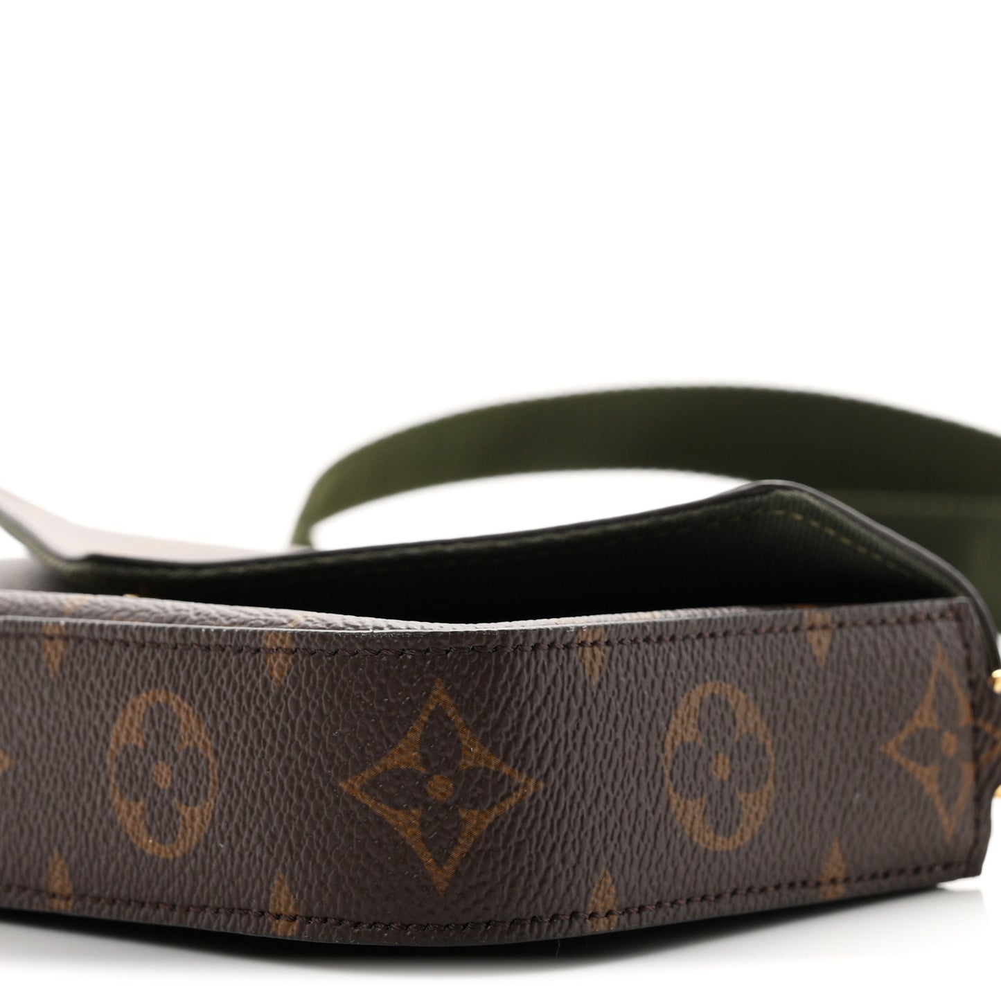 Monogram Felicie Strap & Go Kaki