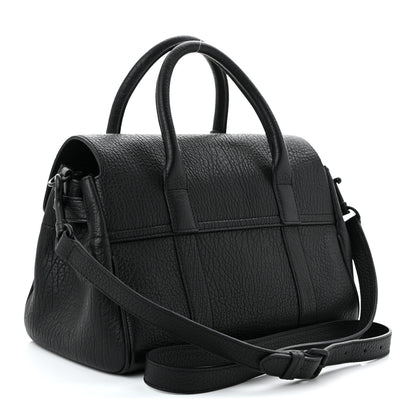 Mulberry Natural Grain Small Bayswater Satchel Black 3 of 9