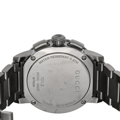 Gucci Stainless Steel 44mm G-Chrono Quartz Watch Black 4 of 4