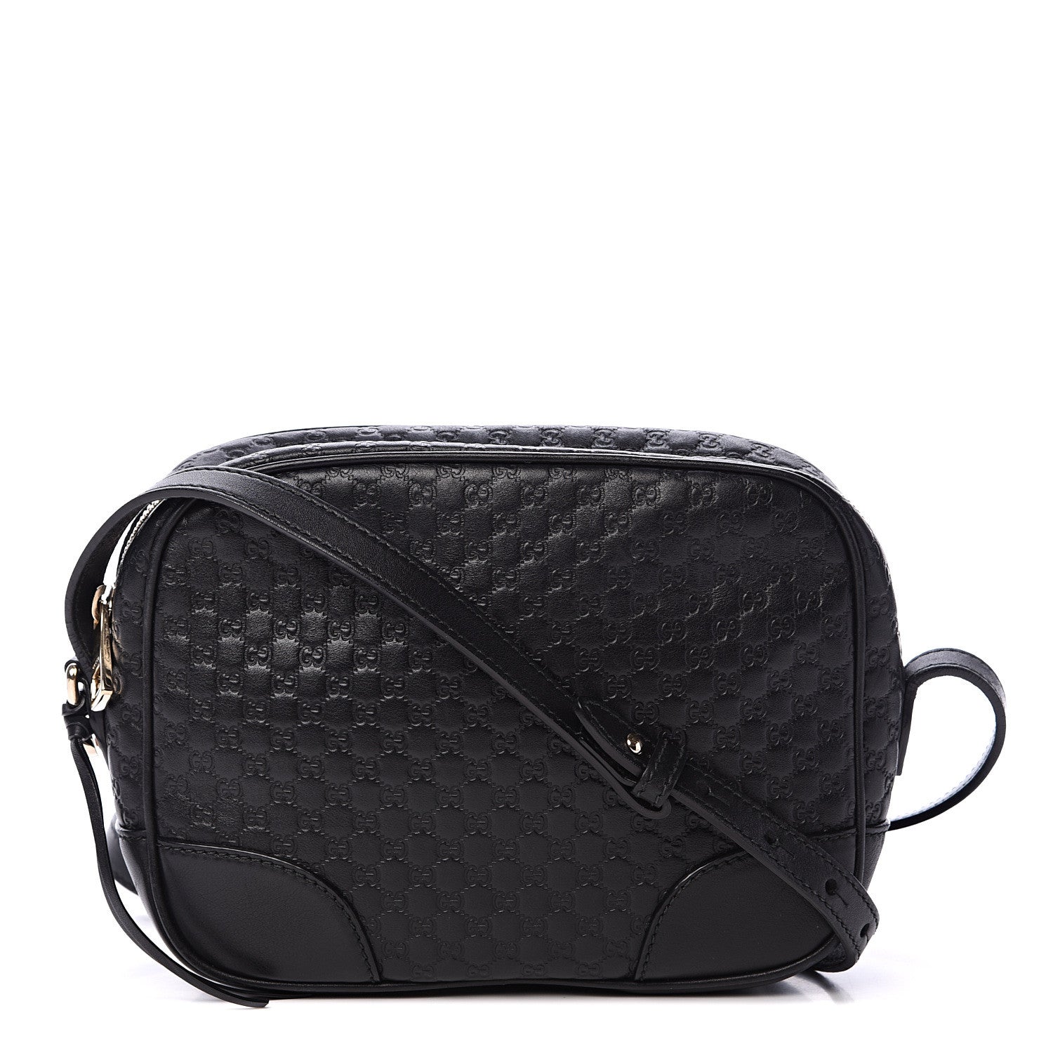 Gucci Microguccissima Mini Bree Messenger Bag Black 1 of 14