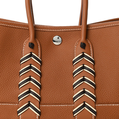 Hermes Negonda Neo Garden Bredies 23 Gold Bai Brun Craie 7 of 9