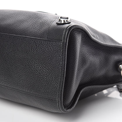 Balenciaga Vibrato Calfskin Classic Silver Hardware City Black 10 of 10