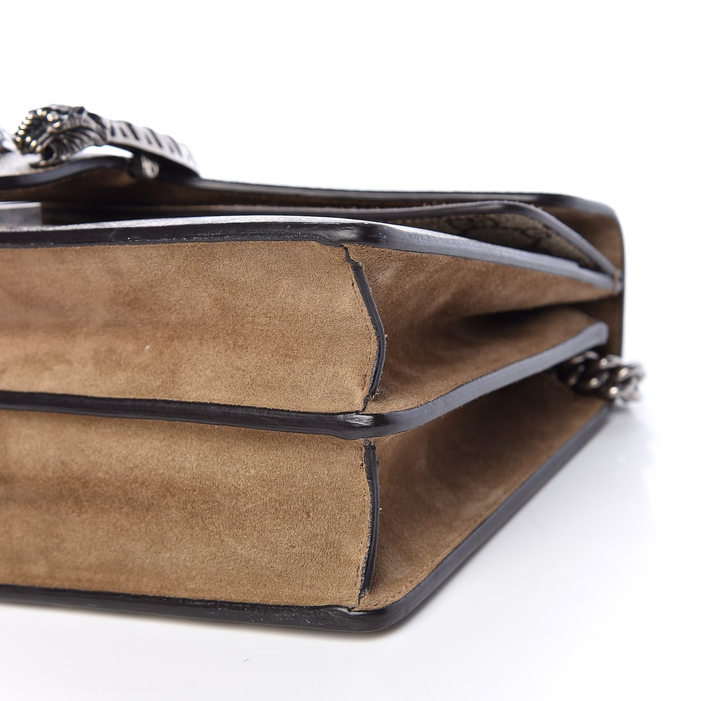 GG Supreme Monogram Small Dionysus Shoulder Bag Taupe