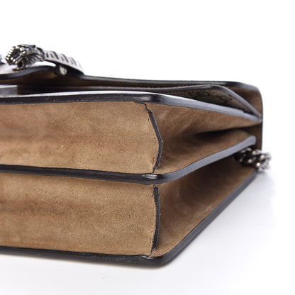 Gucci GG Supreme Monogram Small Dionysus Shoulder Bag Taupe 9 of 14