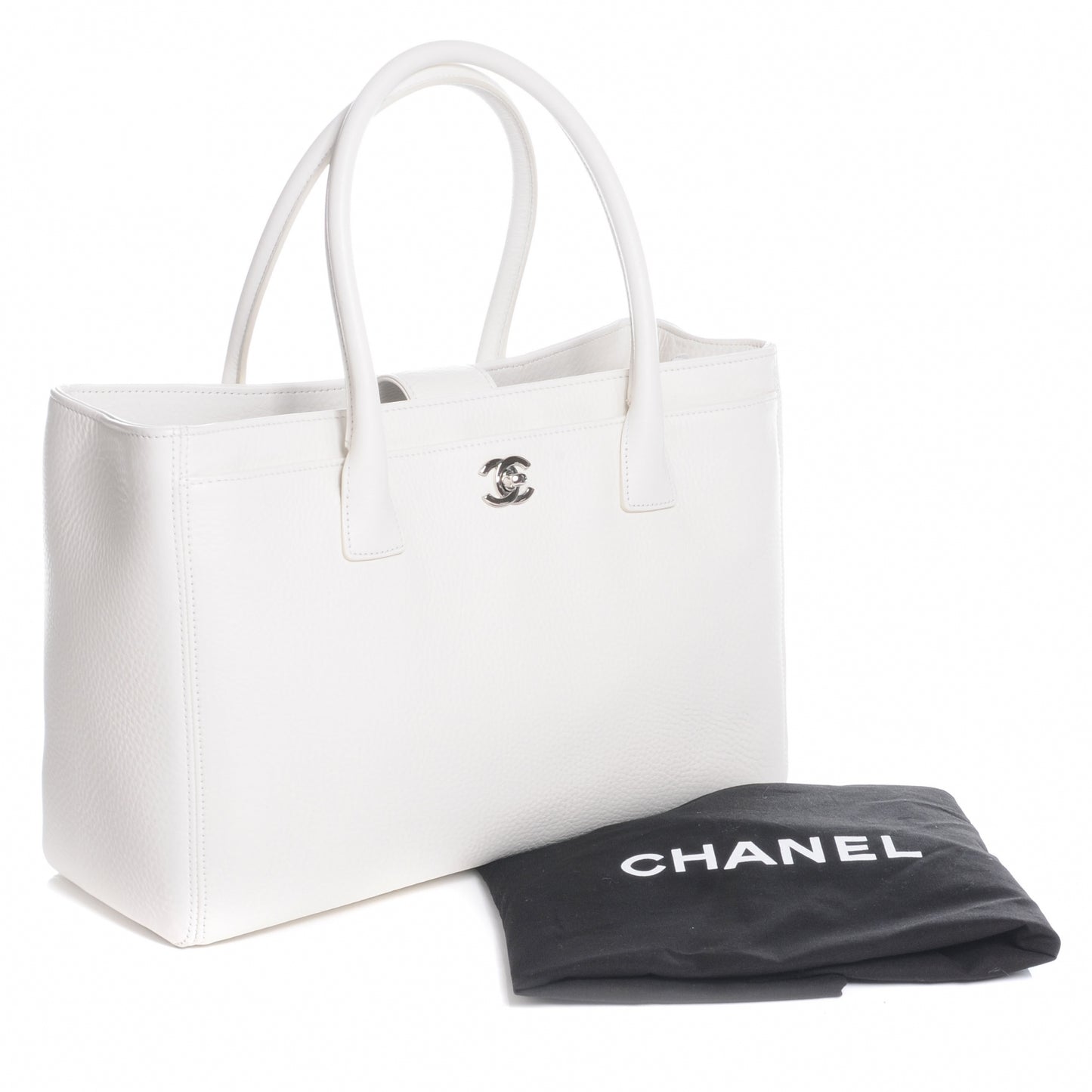Deerskin Cerf ExecutiveTote White