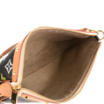 Louis Vuitton Monogram Multicolor Pochette Accessories Black 6 of 8
