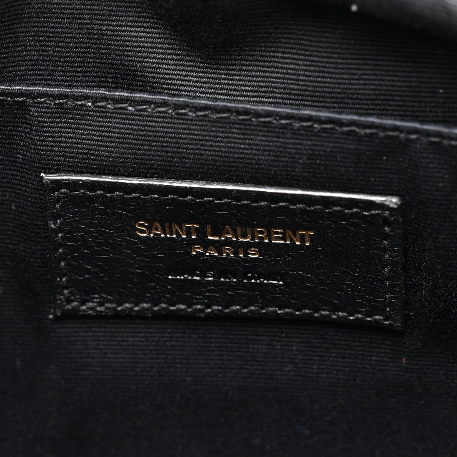 Saint Laurent Calfskin Matelasse Monogram Lou Camera Bag Dark Beige 6 of 15