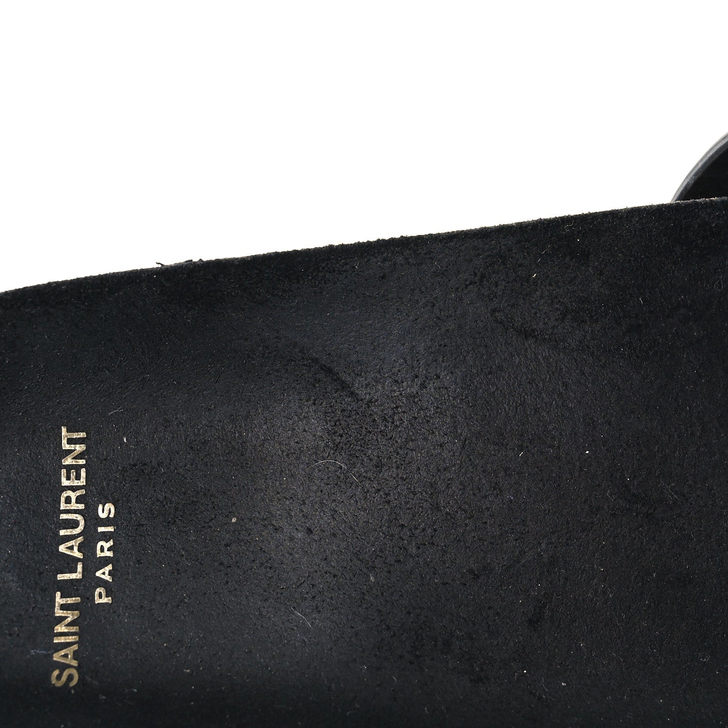 Saint Laurent Calfskin Studded Mens Jimmy Slides 42 Black 11 of 11