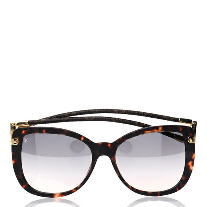 Louis Vuitton Monogram Charlotte Z0629E Sunglasses Dark Tortoise 5 of 6