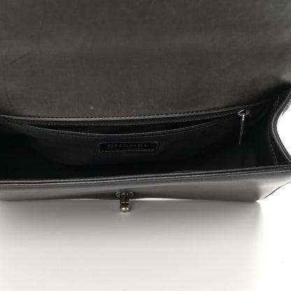 Chanel Lambskin Quilted New Medium Boy Flap Black 5 of 11