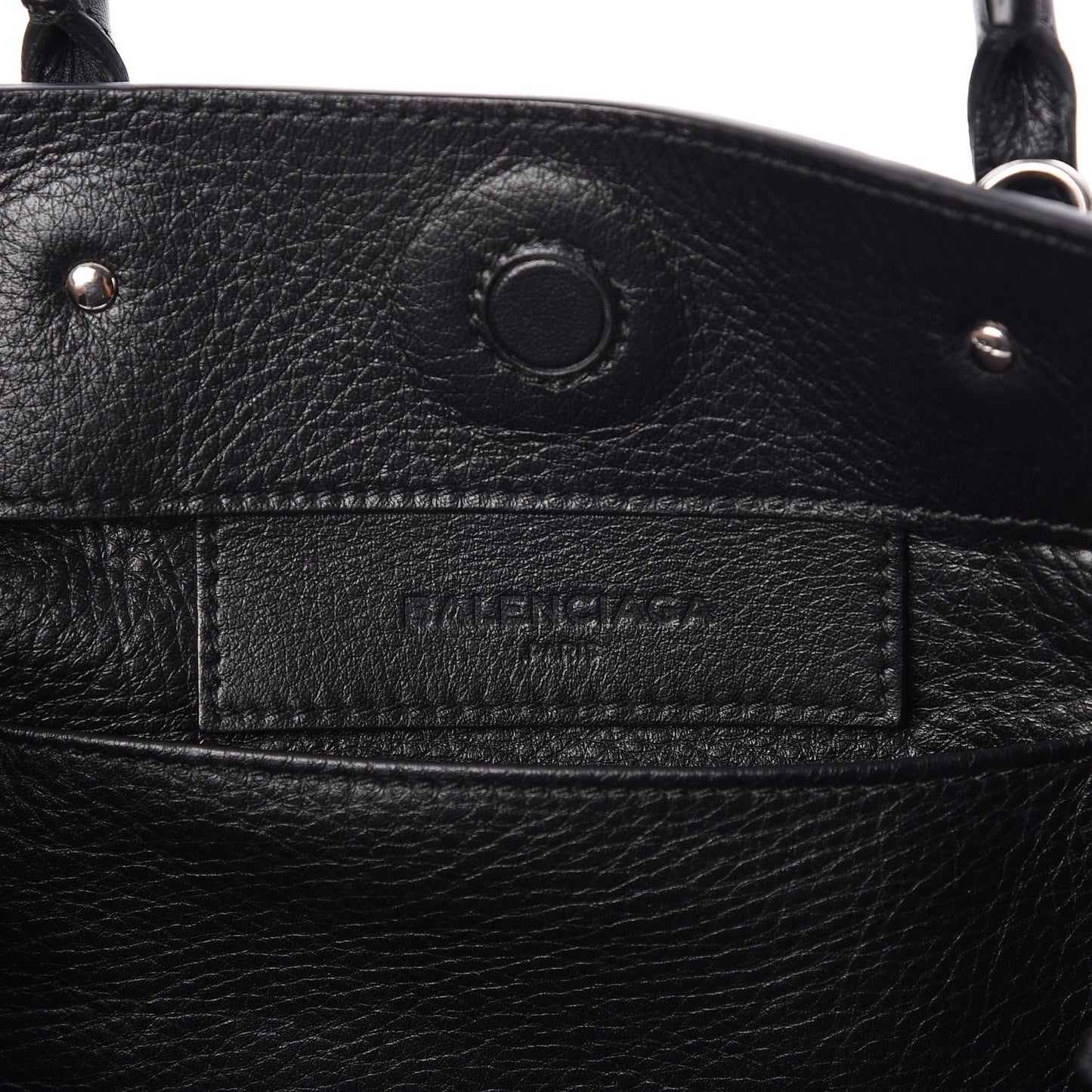 Veau Papier A6 Zip Around Tote Black