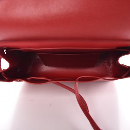 Mansur Gavriel Saffiano Mini Lady Bag Flamma 5 of 11