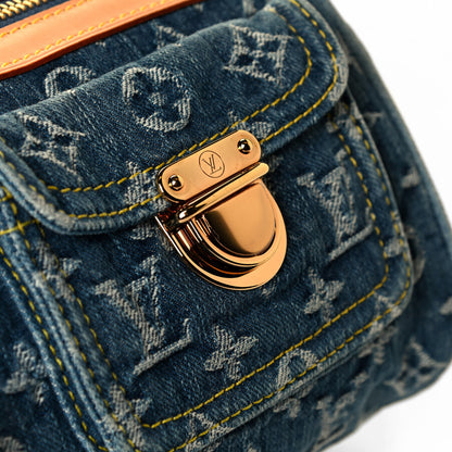 Louis Vuitton Monogram Denim Neo Speedy Blue 5 of 6