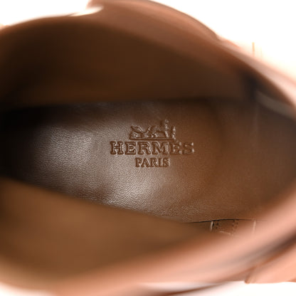 Hermes Calfskin Neo Low Boots 38 Natural 6 of 14