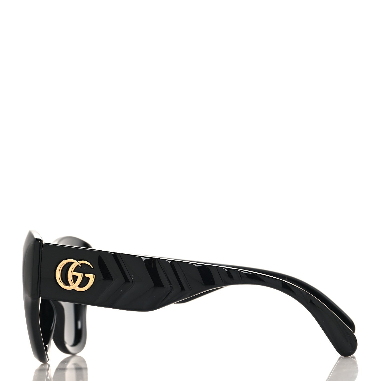 Gucci Acetate GG Butterfly Sunglasses GG0808S Black 3 of 7