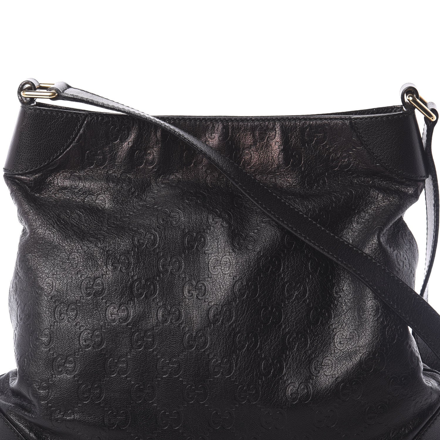 Gucci Guccissima Hobo Black 7 of 9