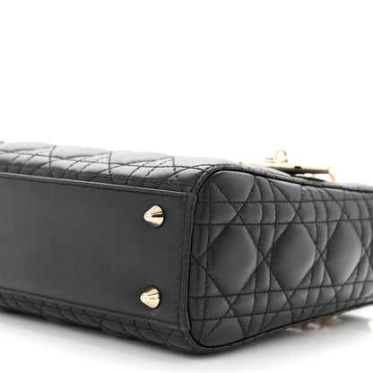 Christian Dior Lambskin Cannage Small My ABCDior Lady Dior Black 10 of 13