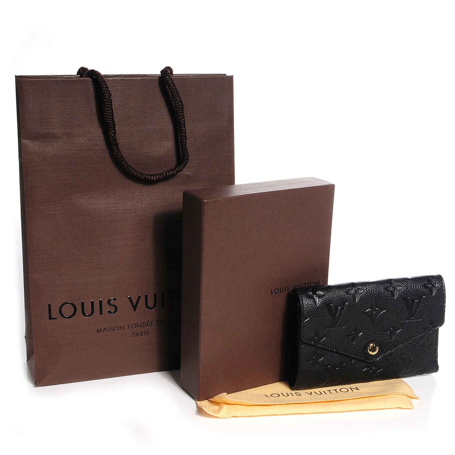 Empreinte Compact Curieuse Wallet Black
