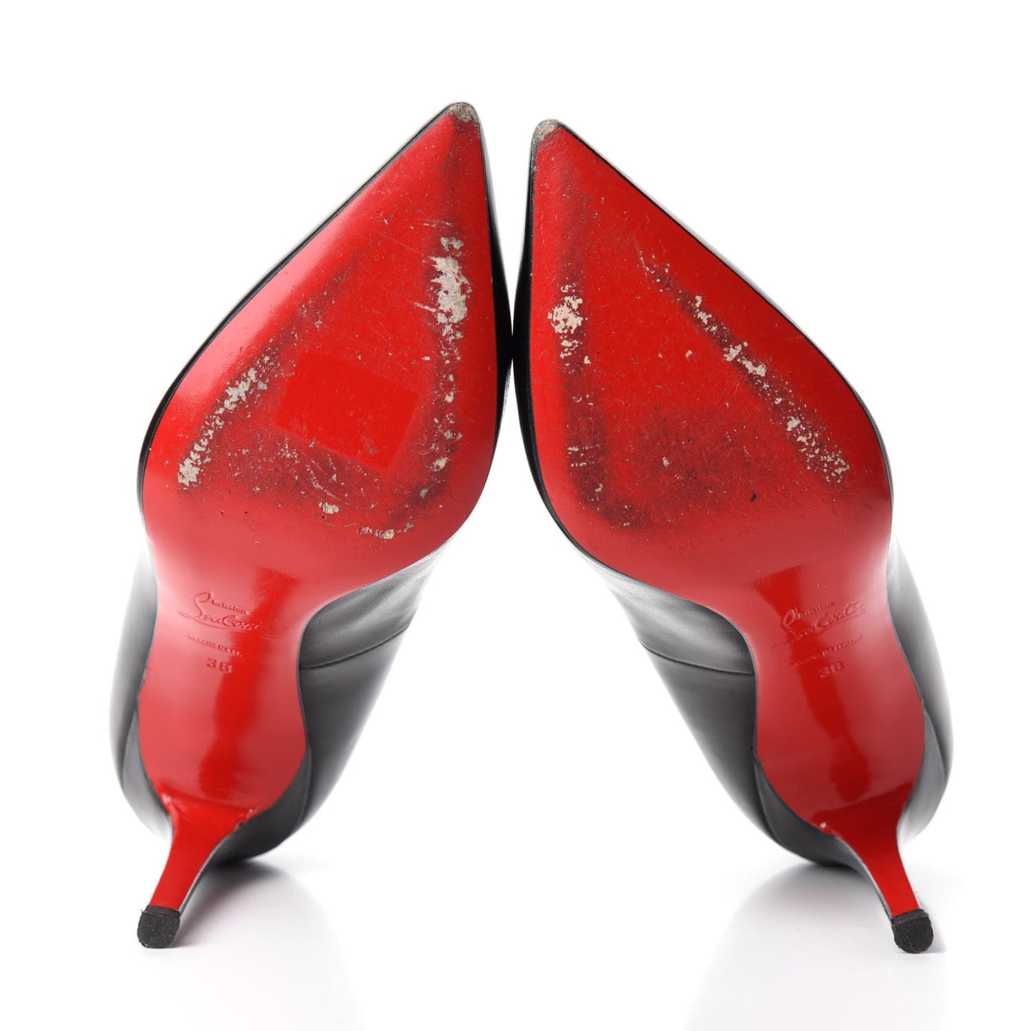 Shiny Nappa Pigalle 100 Pumps 38 Black