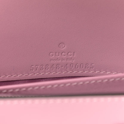 Gucci GG Supreme Monogram Strawberry Chain Wallet 6 of 9