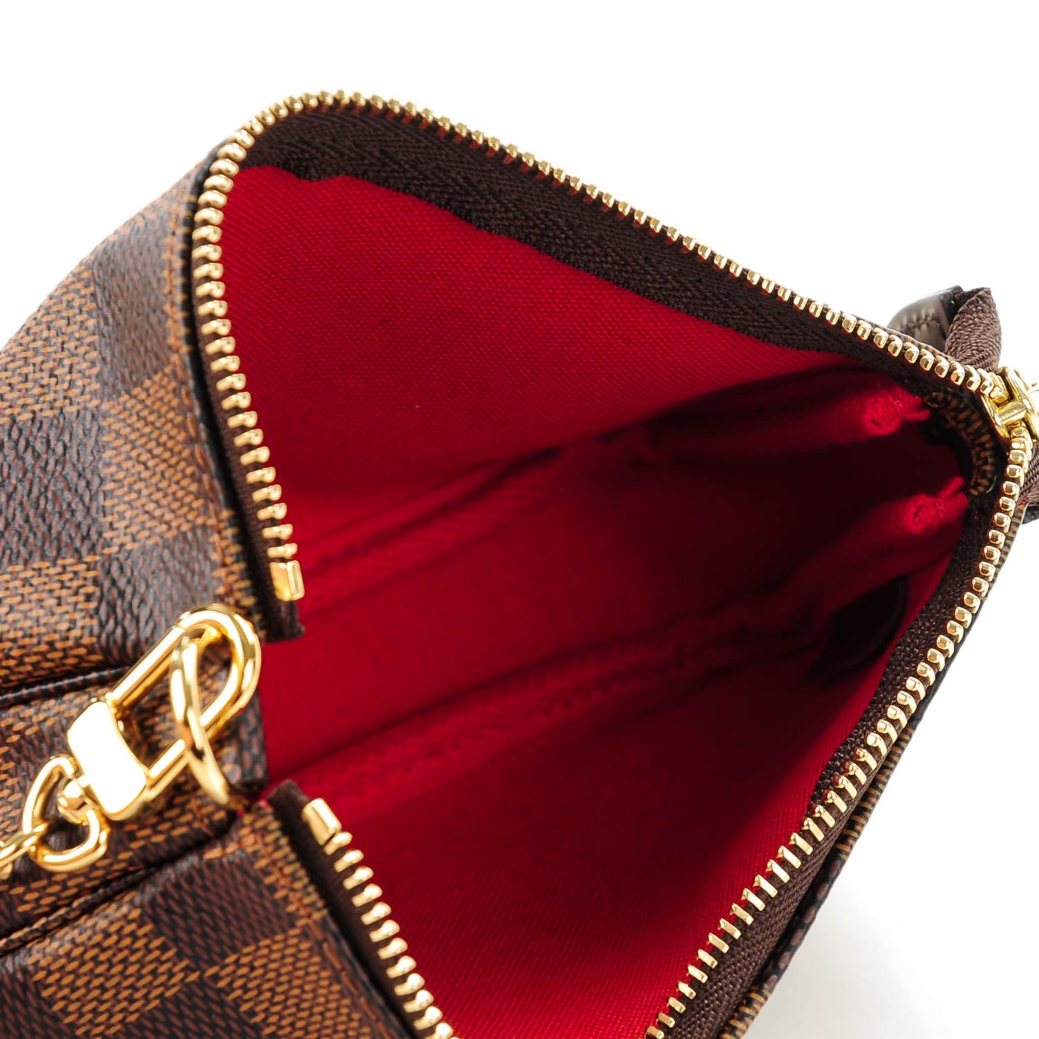 Louis Vuitton Damier Ebene Mini Pochette Accessories 5 of 7