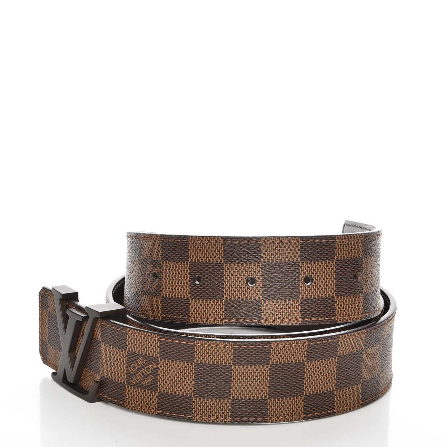 Damier Ebene 40mm LV Initiales Belt 95 38