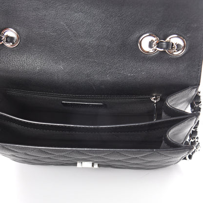 Chanel Calfskin Quilted CC Box Flap Black 4 of 9