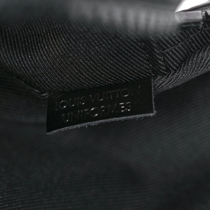 Louis Vuitton Taurillon Monogram Uniformes Solar Ray Soft Pochette Volga Belt Bag Black 7 of 10