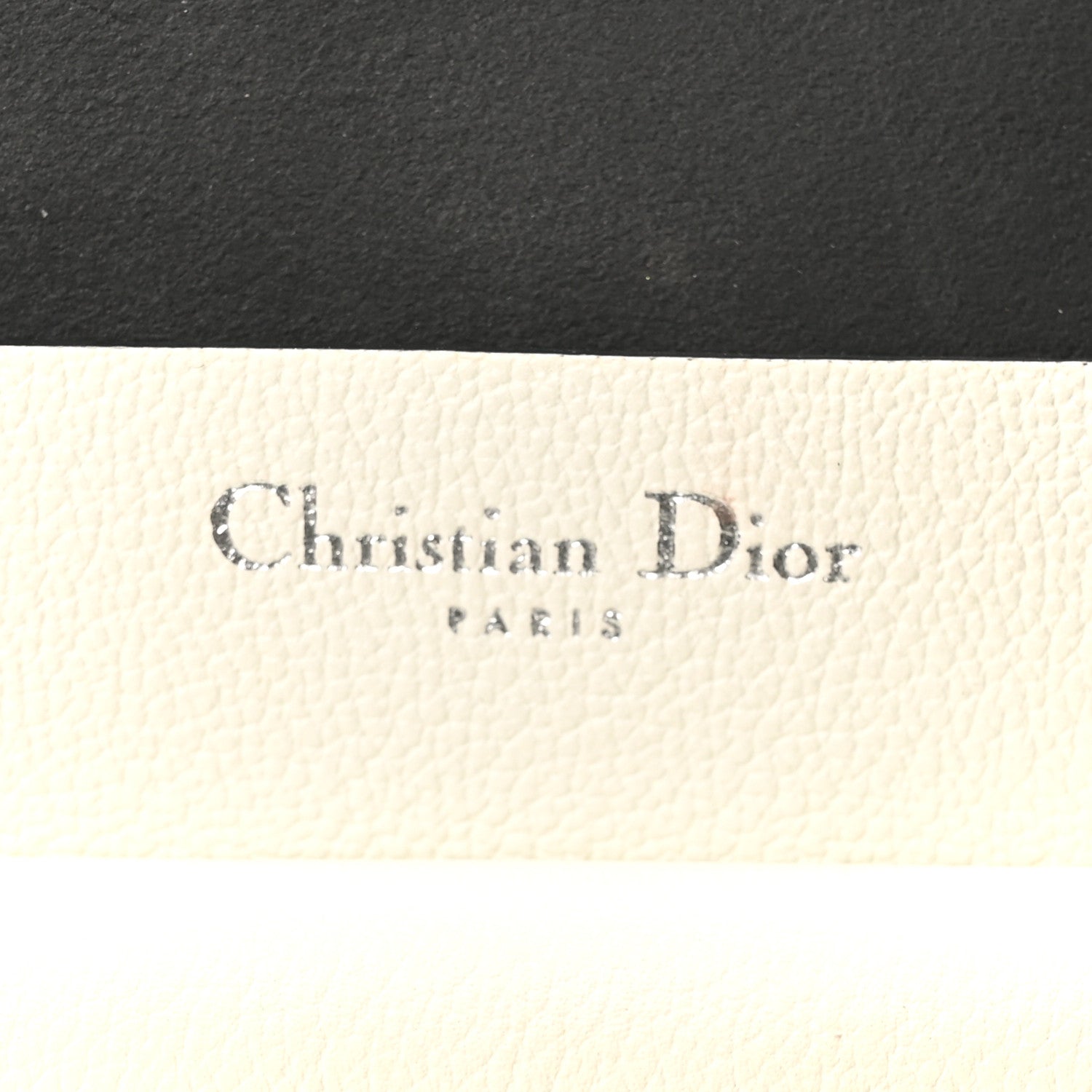 Christian Dior Supple Grained Calfskin Large Open Bar Tote White 6 of 9
